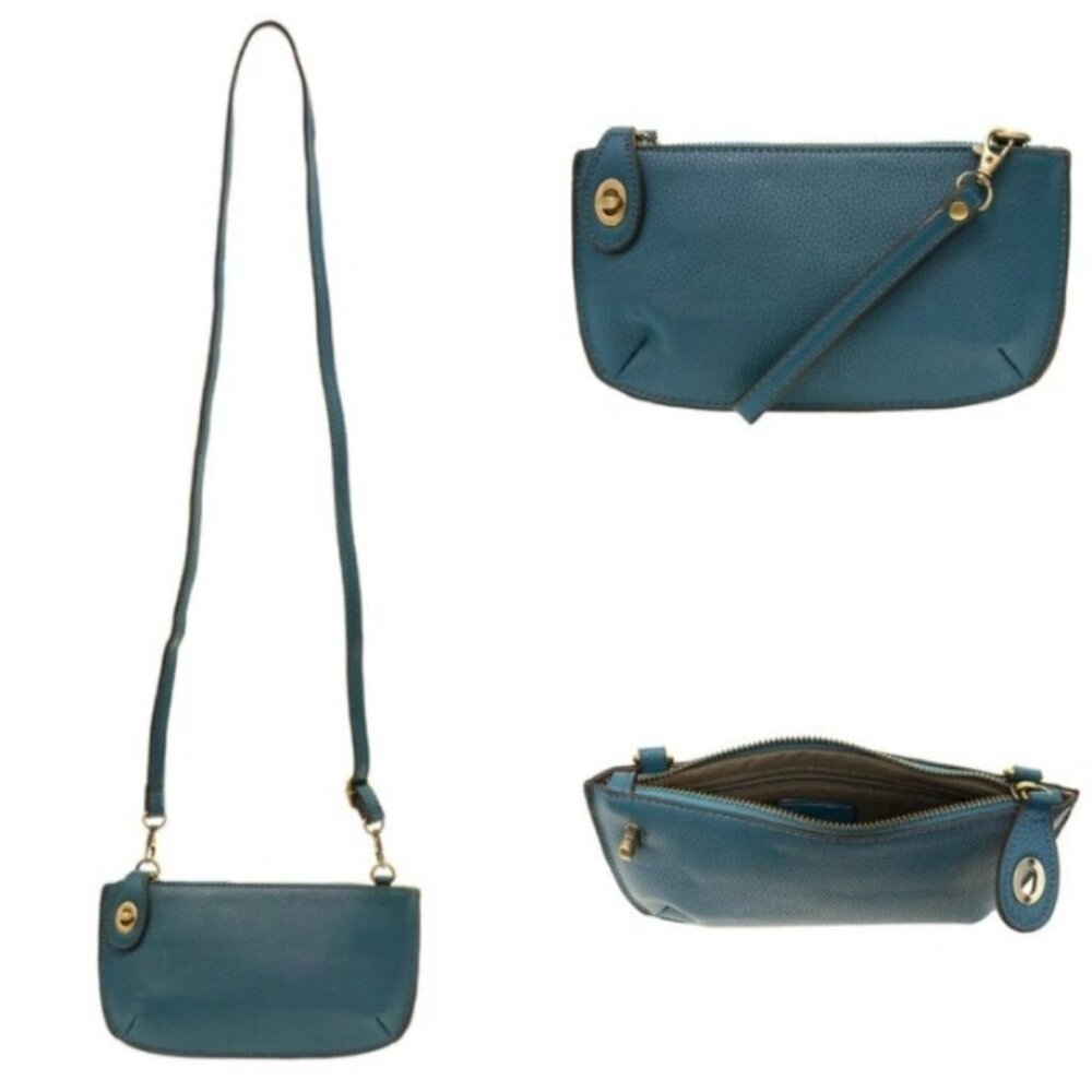 NEW, Joy Susan Hunter Green Turnlock Clutch Convertible Crossbody Bag - Picture 15 of 16